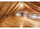 Finished attic featuring high ceilings, wood beams, and plenty of floor space with a bright, open feel at 218 Green Acre Ln, Cartersville, GA 30121