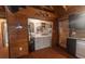 Functional laundry room with washer, dryer, and storage solutions; convenient and well-organized space at 218 Green Acre Ln, Cartersville, GA 30121