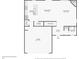 Floor plan for first floor of home at 236 Arbor Creek Dr, Dallas, GA 30157