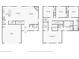 Floor plans for first and second floors of home at 236 Arbor Creek Dr, Dallas, GA 30157