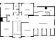 Floor plan showcasing second floor with bedrooms, baths, and sitting room layout at 3573 Willow Tree Trce, Decatur, GA 30034