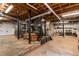 Unfinished basement, offering ample potential for customization and storage at 1060 Pinedale Se Dr, Smyrna, GA 30080