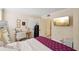 Bedroom featuring a desk, a TV for entertainment and closet space at 3530 Piedmont Ne Rd # 2I, Atlanta, GA 30305