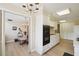 Updated kitchen offering sleek, white cabinets and stainless steel appliances at 3530 Piedmont Ne Rd # 2I, Atlanta, GA 30305