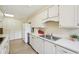 Bright kitchen with white cabinetry, stainless steel dishwasher, and double sink at 3530 Piedmont Ne Rd # 2I, Atlanta, GA 30305