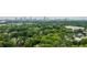 Panoramic aerial view highlighting the city skyline and lush green treetops in a vibrant neighborhood at 178 Wesley Ne Ave # A, Atlanta, GA 30307