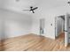 Open bedroom layout with ensuite bathroom and hallway access to the rest of the house at 178 Wesley Ne Ave # A, Atlanta, GA 30307