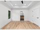 Bright bedroom with hardwood floors, tray ceiling and neutral walls at 178 Wesley Ne Ave # A, Atlanta, GA 30307