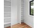 Built-in shelving in closet space for optimal organization and storage at 178 Wesley Ne Ave # A, Atlanta, GA 30307
