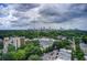 Aerial view of city skyline, lush greenery, and neighborhood streets, showcasing connectivity and location at 2956 Silver Hill Se Ter, Atlanta, GA 30316