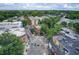 Aerial view of a mixed-use neighborhood, showcasing surrounding trees and multiple commercial buildings at 2956 Silver Hill Se Ter, Atlanta, GA 30316