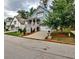 Charming two-story blue home with a welcoming front porch and manicured landscaping at 2956 Silver Hill Se Ter, Atlanta, GA 30316