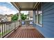 Relax on the inviting front porch swing of this lovely blue home at 2956 Silver Hill Se Ter, Atlanta, GA 30316