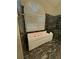 Modern bathroom with bathtub, sleek tilework, and natural light at 255 Carriage Station Dr, Lawrenceville, GA 30046