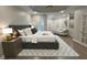 Relaxing main bedroom suite featuring plush bedding and neutral tones at 255 Carriage Station Dr, Lawrenceville, GA 30046