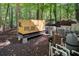 Back-up generator, a/c units, and pool equipment surrounded by mature trees at 760 River Gate Dr, Atlanta, GA 30350