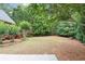 Back yard with room to roam in a home featuring a back deck at 151 Overhill Point, Alpharetta, GA 30005