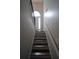 View of the staircase up to the front door, features wooden treads and white risers at 262 Devynwood Ln, Dallas, GA 30157