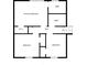 Floor plan highlighting the primary bedroom, walk-in closet, bathrooms, and additional bedrooms at 7000 Woodland Nw Pl, Kennesaw, GA 30152