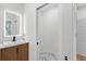 Bright and modern bathroom with a walk in closet at 2764 Midway Rd, Decatur, GA 30030