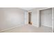 Bedroom with neutral carpet and an open closet at 2623 Lone Oak Nw Trl, Kennesaw, GA 30144