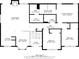 Detailed floor plan showcasing the layout of the home's first floor at 2623 Lone Oak Nw Trl, Kennesaw, GA 30144