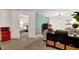 Cozy living room with an open doorway to the bedroom and a retro-themed minibar at 2333 Whiteoak Se Bnd, Smyrna, GA 30080