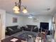 Inviting living room with fireplace, carpet, and comfortable furnishings, great for entertaining at 5421 Skylar Creek Ln, Buford, GA 30518