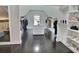 Well-organized walk-in closet with hardwood floors and custom storage solutions at 1952 Azalea Dr, Lawrenceville, GA 30043