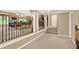 Game room with pool table and view of the billiards room from the second floor at 4995 Aviary Nw Dr, Acworth, GA 30101