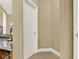 Hallway featuring neutral paint and tile flooring at 4995 Aviary Nw Dr, Acworth, GA 30101