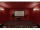Enjoy movies in this dedicated home theater with a large screen and cozy seating at 4995 Aviary Nw Dr, Acworth, GA 30101