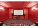 Enjoy movies in this dedicated home theater with a large screen and cozy seating at 4995 Aviary Nw Dr, Acworth, GA 30101