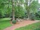 Inviting brick patio in a lush backyard, offering a serene outdoor space at 1811 Murdock Rd, Marietta, GA 30062
