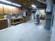 A versatile basement space offers ample storage, utility, and recreational opportunities at 1811 Murdock Rd, Marietta, GA 30062