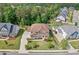 Beautiful new construction home with professionally landscaped yard and mature trees at 2121 Harmony Dr, Canton, GA 30115