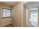 Hallway with access to the entry door and patio at 3947 Veracruz Ct, Decatur, GA 30034