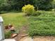 A beautiful backyard featuring lush green grass and mature landscaping at 750 Providence Dr, Lawrenceville, GA 30044