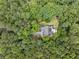 Aerial view of house surrounded by mature trees at 1678 Rabke Rd, Canton, GA 30114