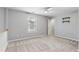 Neutral bedroom with a ceiling fan at 412 Mcafee Nw Ct # 14, Kennesaw, GA 30144