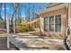 View of the covered patio that has a concrete floor at 4990 Sawgrass Nw Pl, Acworth, GA 30102