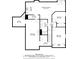 Floor plan of basement level of home at 4990 Sawgrass Nw Pl, Acworth, GA 30102
