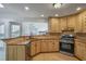 Kitchen featuring granite countertops, stainless steel appliances, and lots of cabinet space at 4990 Sawgrass Nw Pl, Acworth, GA 30102