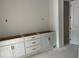 Bathroom vanity featuring drawers and cabinet space ready for fixtures and countertops at 3104 Marbella Cir # 2, Kennesaw, GA 30152