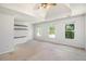This unfurnished bedroom features 3 large windows at 3774 Seasons Nw Dr, Acworth, GA 30101