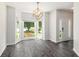 Unfurnished dining area features a bay window at 3774 Seasons Nw Dr, Acworth, GA 30101