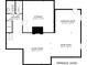 Layout of the terrace level featuring a living room, game room, exercise room, storage, bathroom, and laundry at 4219 Harrogate Nw Dr, Atlanta, GA 30327