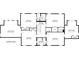 Layout of the upper level of the home with bedrooms, bathrooms, closets, and bonus rooms at 4219 Harrogate Nw Dr, Atlanta, GA 30327