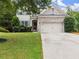 Charming two-story home boasts a well-manicured lawn and a two-car garage at 6160 Overleaf Ter, Cumming, GA 30040