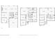 Comprehensive floorplan for all floors detailing room dimensions and layout for the home at 6160 Overleaf Ter, Cumming, GA 30040